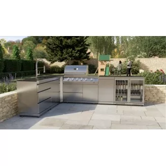 Whistler Cirencester Stroud Outdoor Kitchen | Big 6 Burner BBQ