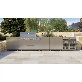 Whistler Cirencester Lechlade Outdoor Kitchen | Includes 6 Burner BBQ Whistler Cirencester Lechlade Outdoor Kitchen | Includes 6 Burner BBQ