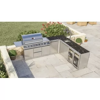 Whistler Cirencester Marlborough Outdoor Kitchen | Includes 6 Burner BBQ