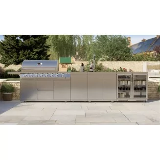 Whistler Cirencester Oaksey Outdoor Kitchen | Inc 6 Burner BBQ