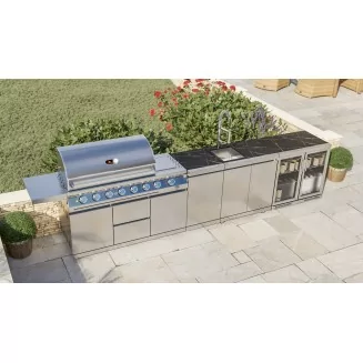 Whistler Cirencester Oaksey Outdoor Kitchen | Inc 6 Burner BBQ