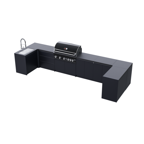 Whistler Fairford - 9 Piece Outdoor Modular Kitchen