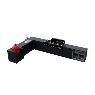 Whistler Fairford - 10 Piece Outdoor Modular Kitchen