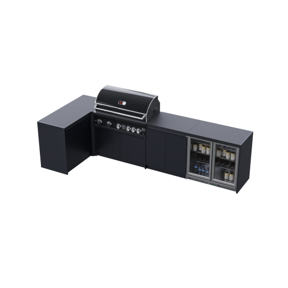 Whistler Fairford - 6 Piece Corner Outdoor Modular Kitchen Whistler Fairford - 6 Piece Corner Outdoor Modular Kitchen