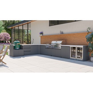 Whistler Fairford 10-Piece Outdoor Modular Kitchen | BBQs 2U Whistler Fairford 10-Piece Outdoor Modular Kitchen | BBQs 2U