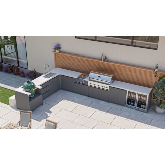 Whistler Fairford 10-Piece Outdoor Modular Kitchen | BBQs 2U Whistler Fairford 10-Piece Outdoor Modular Kitchen | BBQs 2U