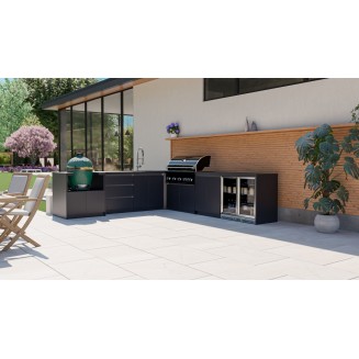 Whistler Fairford 8-Piece Corner Outdoor Modular Kitchen | BBQs 2U Whistler Fairford 8-Piece Corner Outdoor Modular Kitchen | BBQs 2U