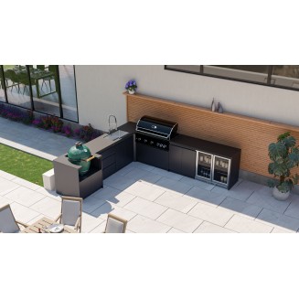 Whistler Fairford 8-Piece Corner Outdoor Modular Kitchen | BBQs 2U Whistler Fairford 8-Piece Corner Outdoor Modular Kitchen | BBQs 2U
