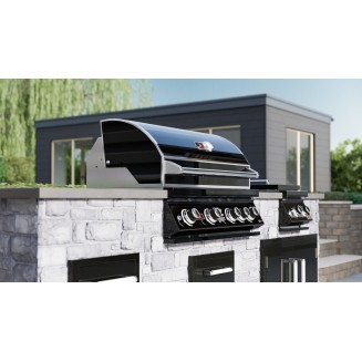Whistler Burford 4 BBQ | 4 Burner Built-In Gas BBQ Grill Head Whistler Burford 4 BBQ | 4 Burner Built-In Gas BBQ Grill Head