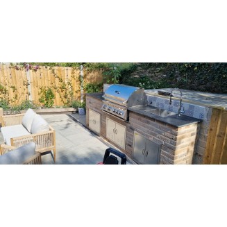 Whistler Burford 4 BBQ | 4 Burner Built-In Gas BBQ Grill Head Whistler Burford 4 BBQ | 4 Burner Built-In Gas BBQ Grill Head