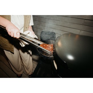 Gozney Live-Fire Charcoal Tongs - Easy to hold & use precision control