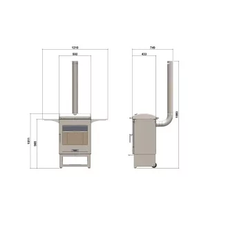 Hestia Patio Heater & Grill | Outdoor Heater & BBQ Hestia Patio Heater & Grill | Outdoor Heater & BBQ