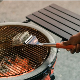Kamado Joe Grill Brush | Replaceable BBQ Cleaning Brush