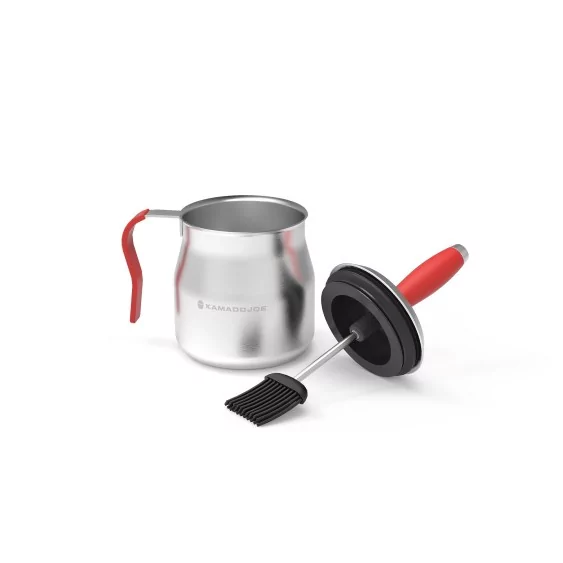 Kamado Joe - Basting Pot With Brush Kamado Joe - Basting Pot With Brush