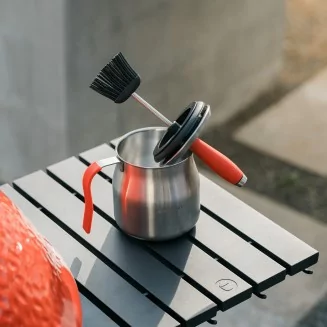 Kamado Joe Basting Pot With Brush | BBQ Sauce & Marinade Tool Kamado Joe Basting Pot With Brush | BBQ Sauce & Marinade Tool