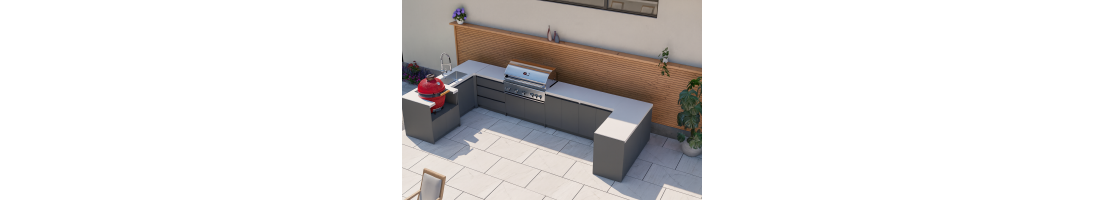 Outdoor Kitchens | BBQ Outdoor Kitchen Units by Whistler & Napoleon