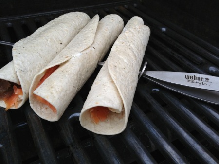 Weber BBQ Recipe Smoked Salmon Wraps 14