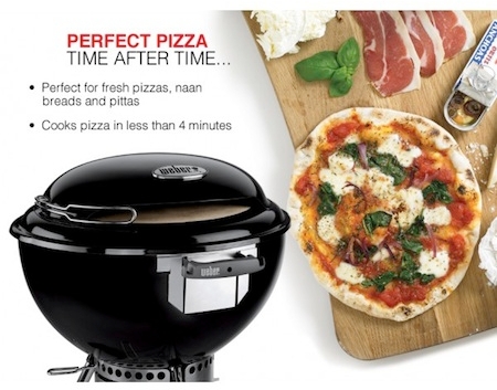 How to use Weber Pizza Oven - & Demo | BBQ