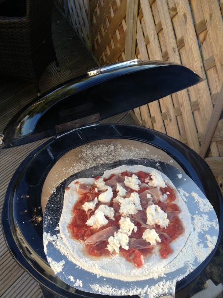 Weber Pizza Oven Recipe Demo Review 22