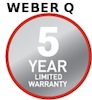 Weber Q1200, Q1400, Q2200, Q3200 BBQ Guarantee