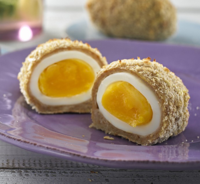 er Recipe BBQ Demo Smoked Scotch Eggs on BBQ