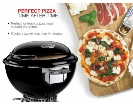 How to use Weber Pizza Oven - & Demo | BBQ